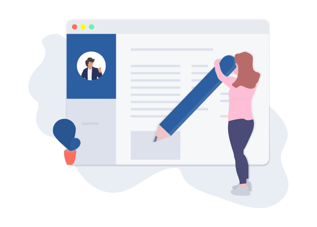 Website mieten statt kaufen – Illustration