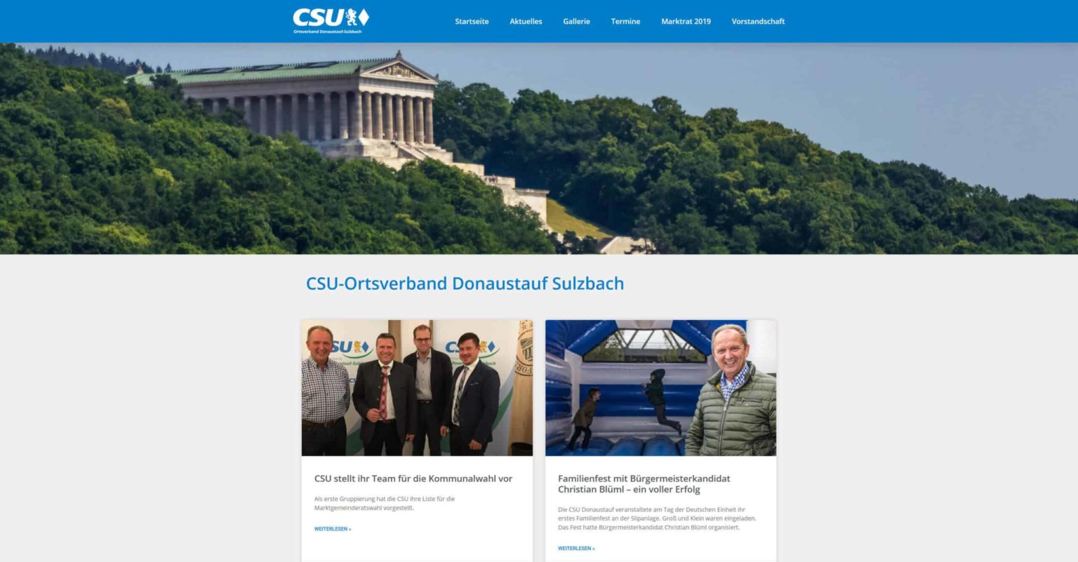 CSU Ortsverband Donaustauf-Sulzbach