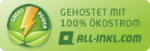 Gehostet mit 100% Ökostrom